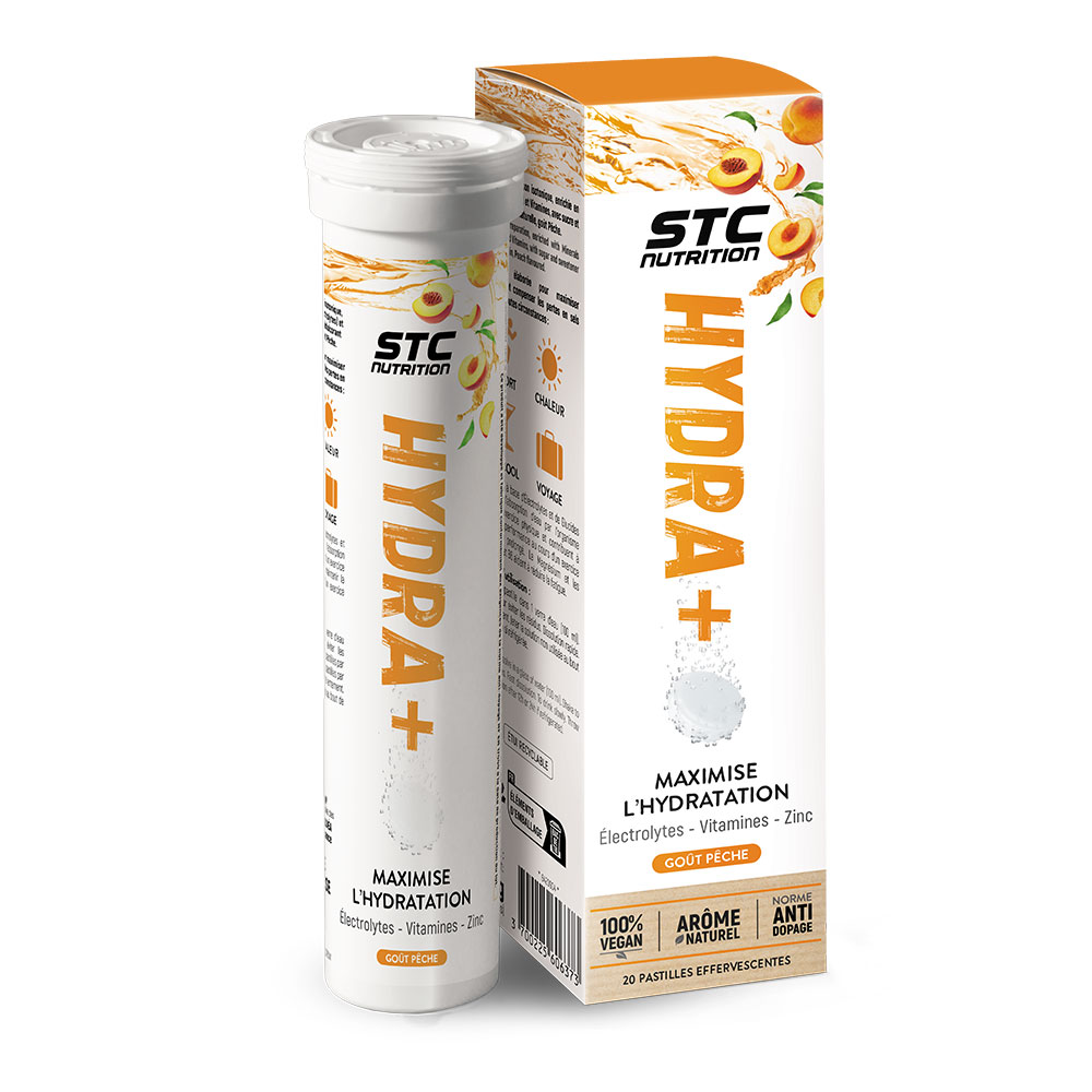Stc Nutrition Hydra+ Gusto pesca 20 Pastiglie effervescenti