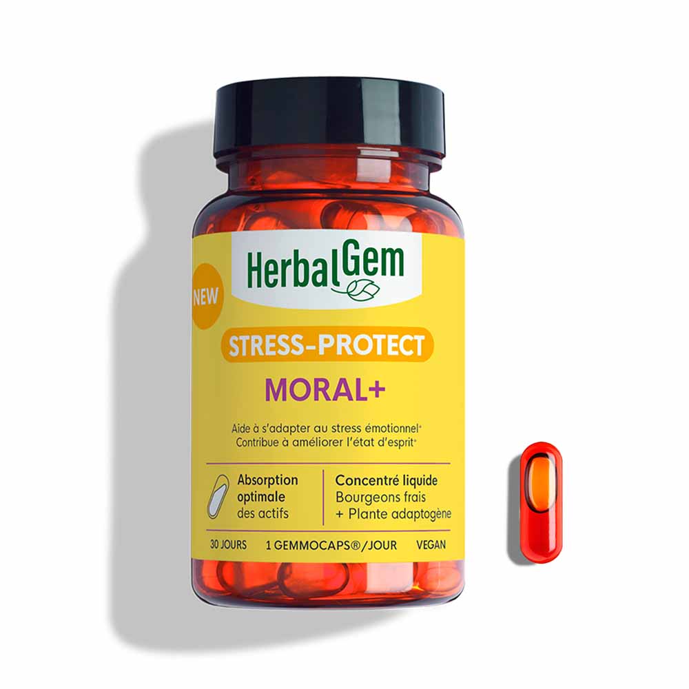 Herbalgem Gemmocaps Protect Moral+ Stress emotivo 30 capsule