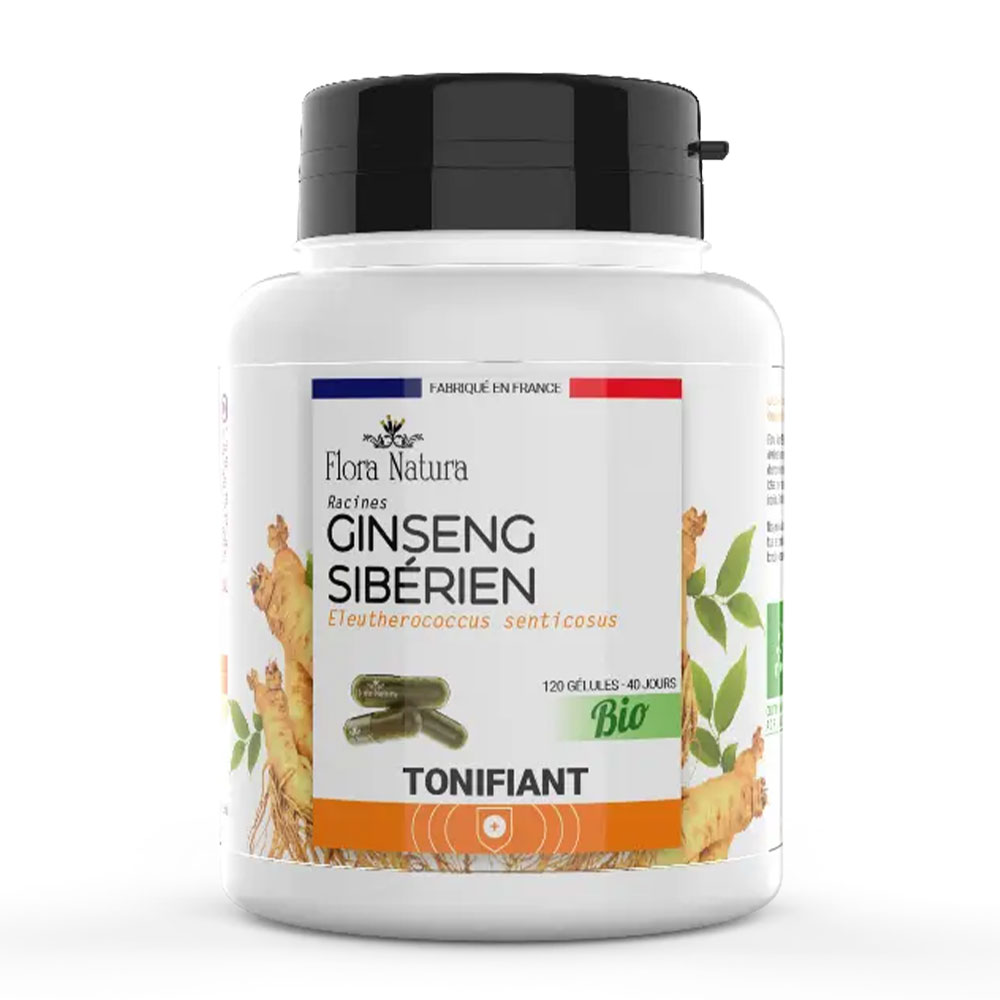 Flora Natura Ginseng siberiano Tonificazione 120 capsule