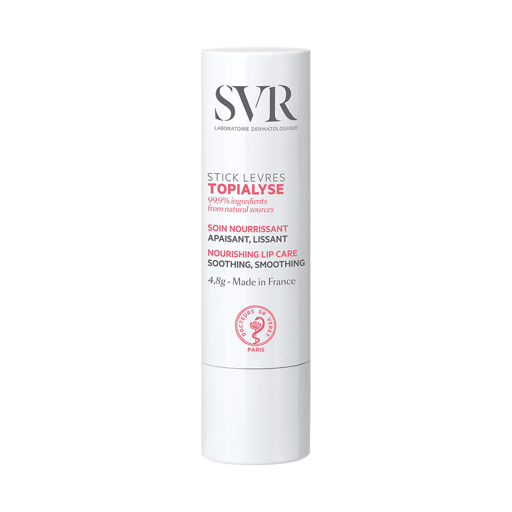 Svr Topialyse Stick Labbra Trattamento nutriente Apaisant, Lissant 4.8g