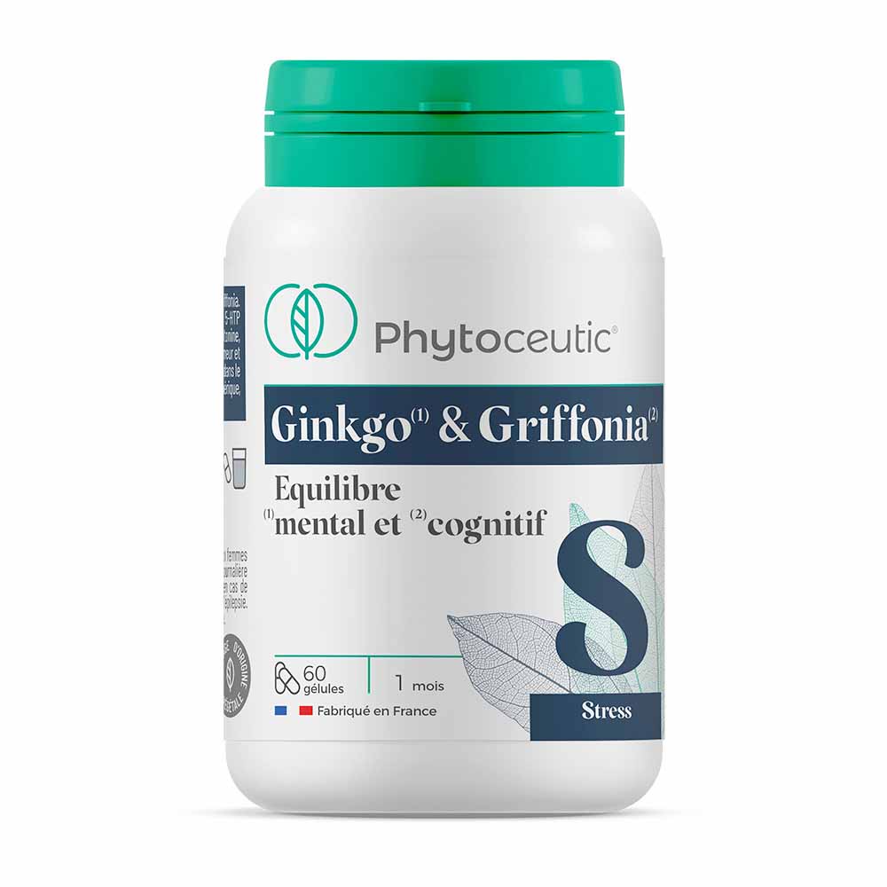 Phytoceutic GInkgo e Griffonia Biologici 60 capsule
