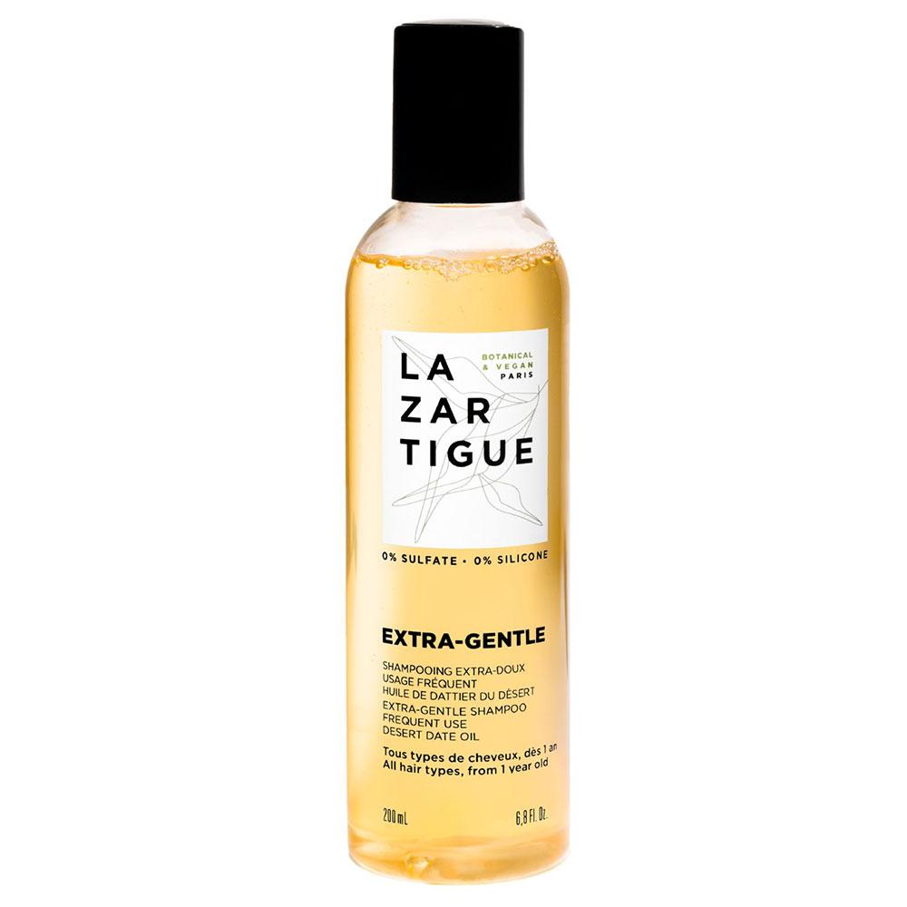 Lazartigue Extra Gentle Shampoo extra delicato uso frequente per tutti i tipi di capelli 200 ml