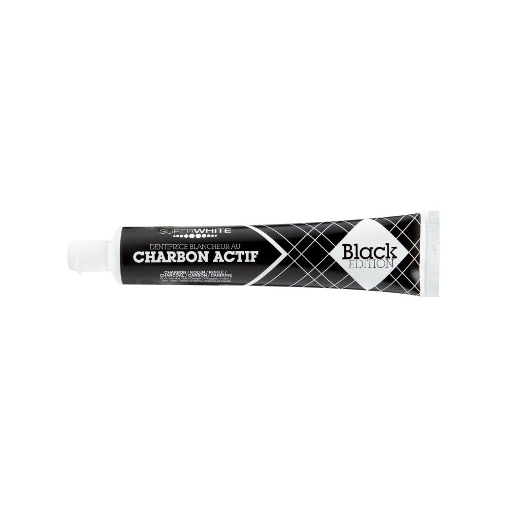 Superwhite Dentifricio Sbiancante con Carbone Actifa Edizione Nera 15ml