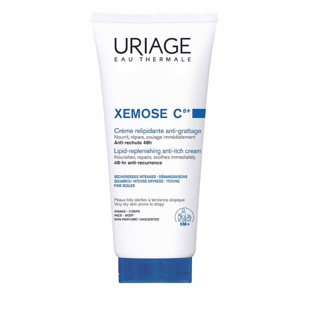 Uriage Xémose C8+ Crema relipidante anti-prurito pelle atopica con tendenza al prurito 200 ml