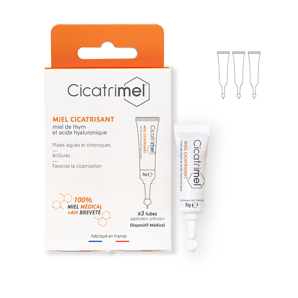 Alvadiem Cicatrimel Miele curativo x3 tubi
