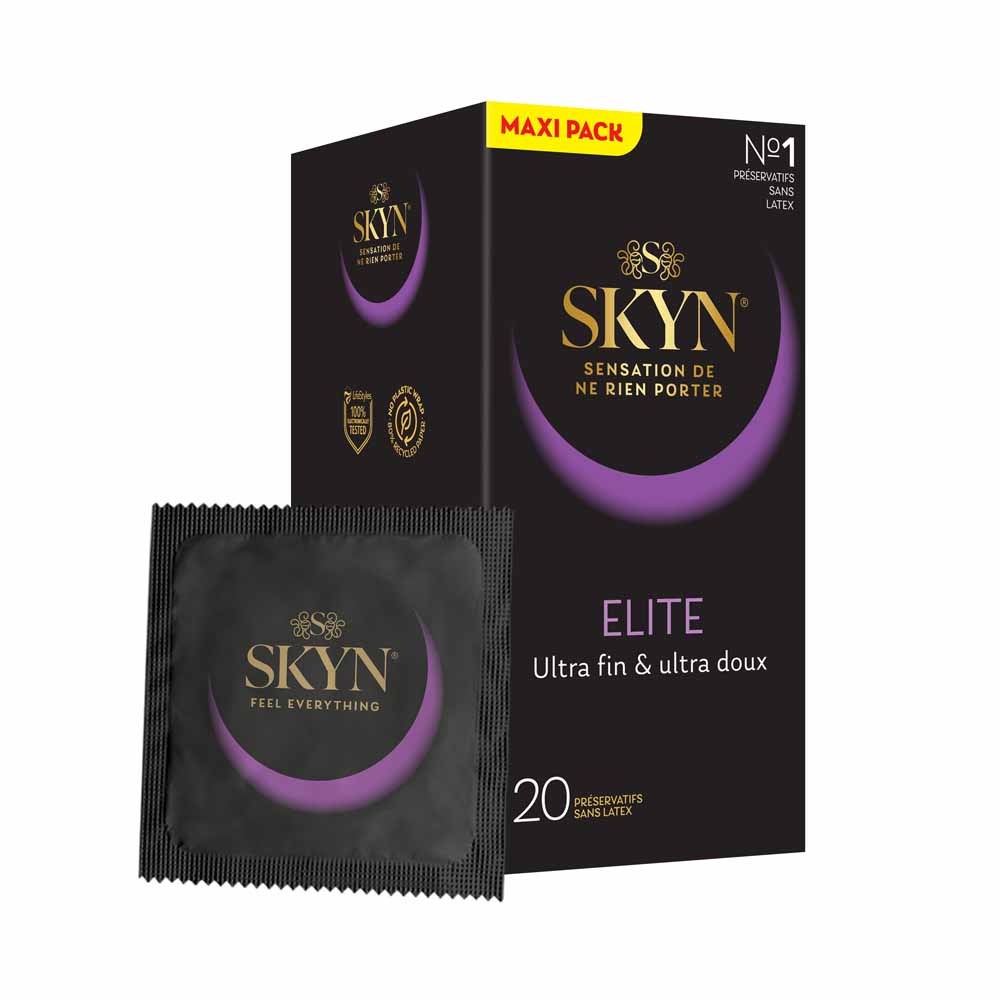 Skyn Elite Preservativi senza lattice ultra fine e ultra delicato x20
