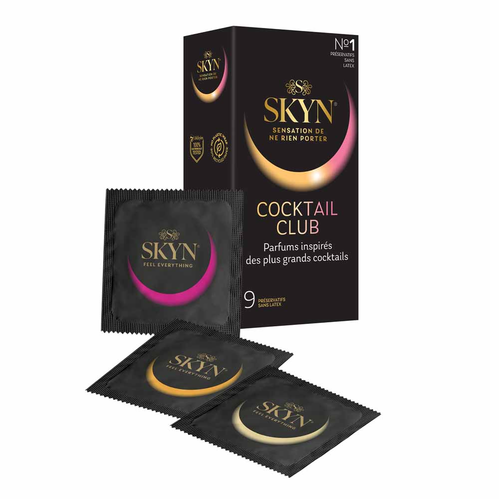 Skyn Cocktail Club Preservativi Profumi ispirati ai più grandi cocktail x9
