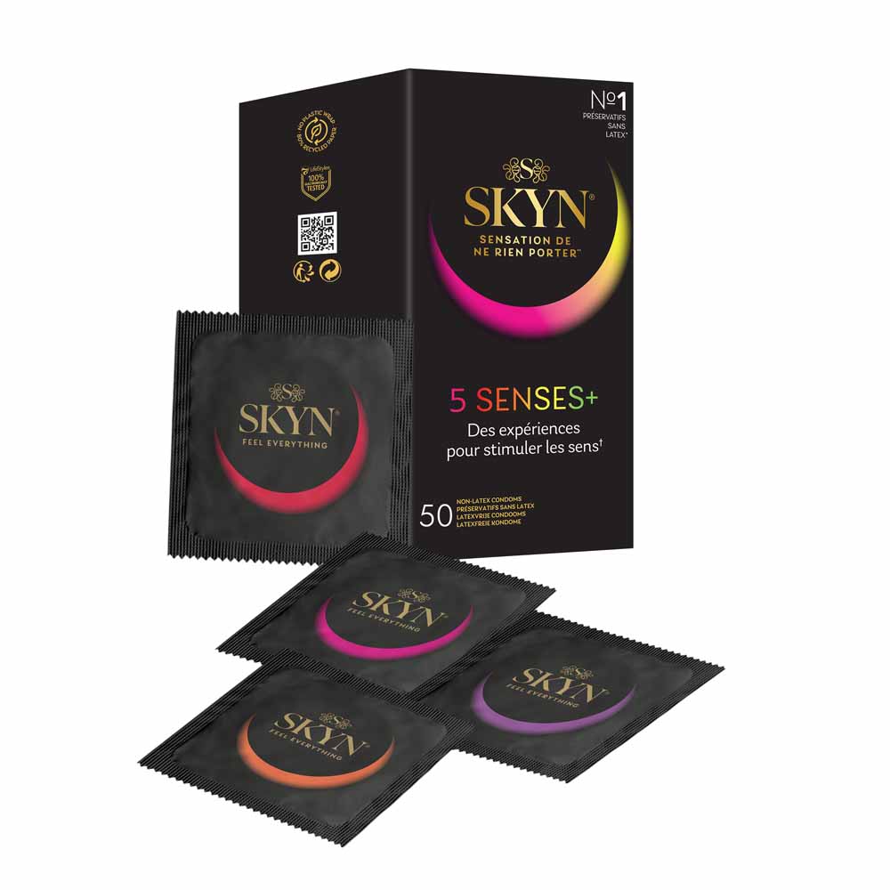 Skyn 5 Senses Preservativi senza lattice x5