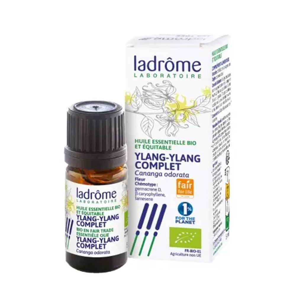 Ladrôme Olio essenziale Ylang Ylang completo bio 5 ml