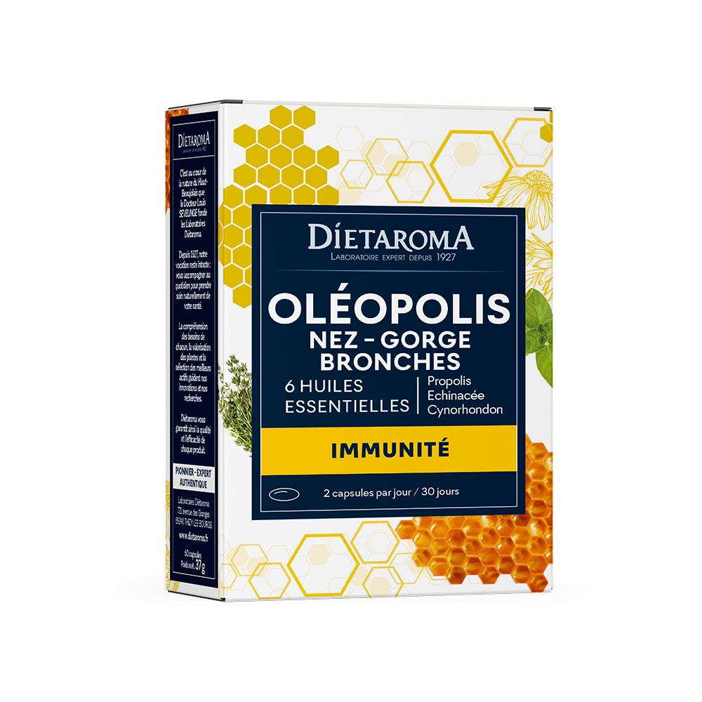 Dietaroma Oléopolis Naso Gola Bronchi 60 capsule