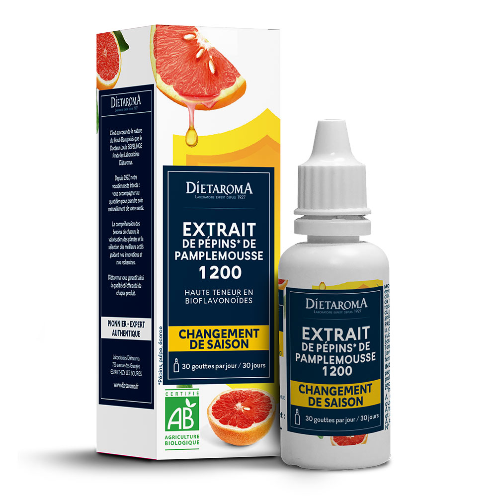 Dietaroma Estratto di semi di pompelmo Bio 1200 50ml