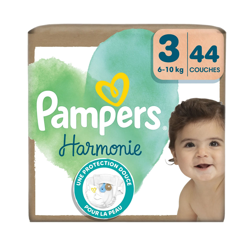 Pampers Harmonie Pannolini Taglia 3 - 6-10kg x44