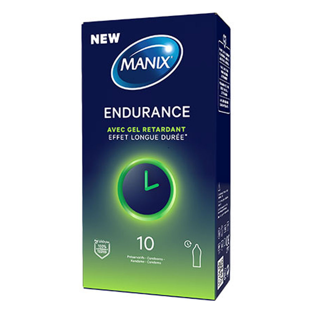 Manix Resistenza Preservativi con gel ritardante x10