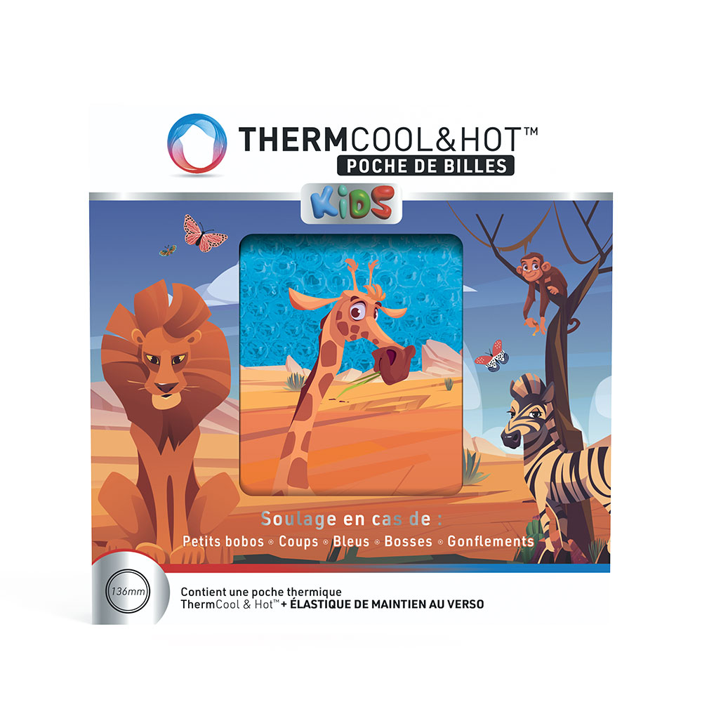 Bausch&Lomb ThermCool&Hot Ball Pocket Kids Giraffe 1 tasca