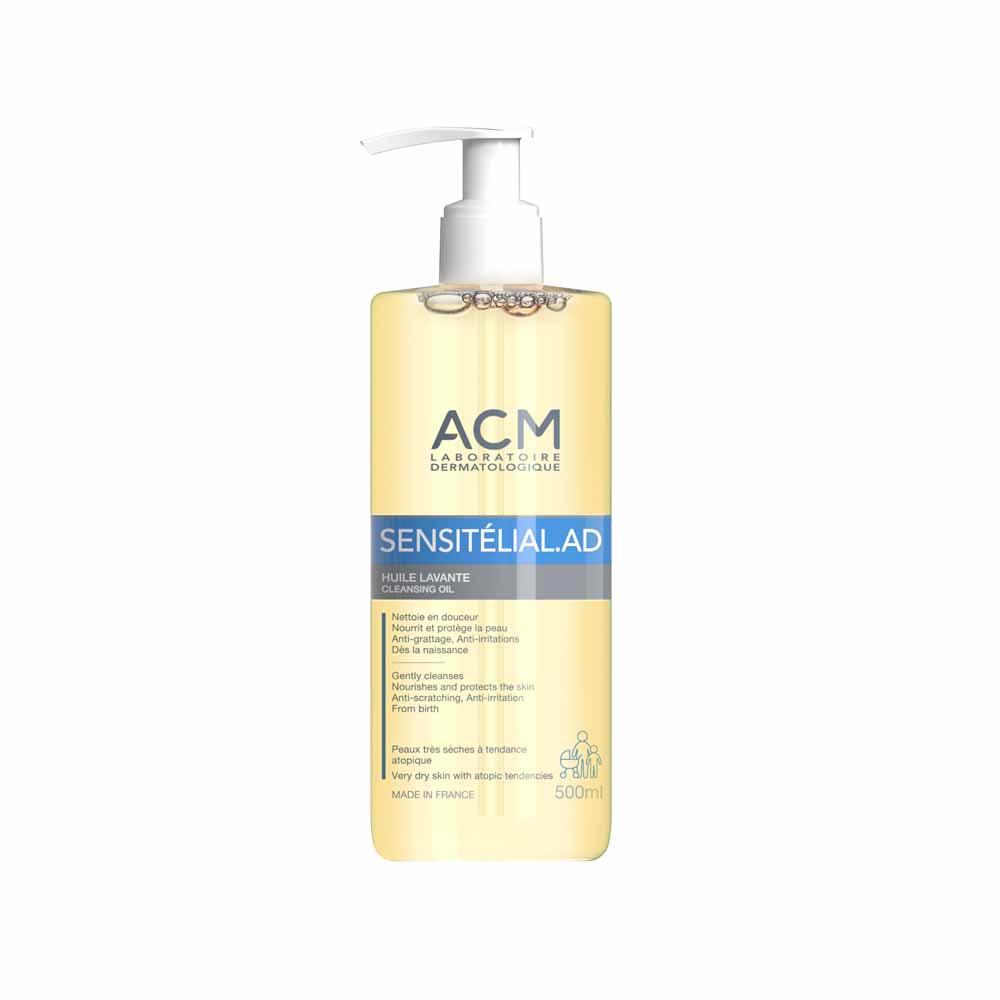 Acm Sensitelial.AD Olio per la Lavera Pelle molto secca con tendenza atopica 500ml
