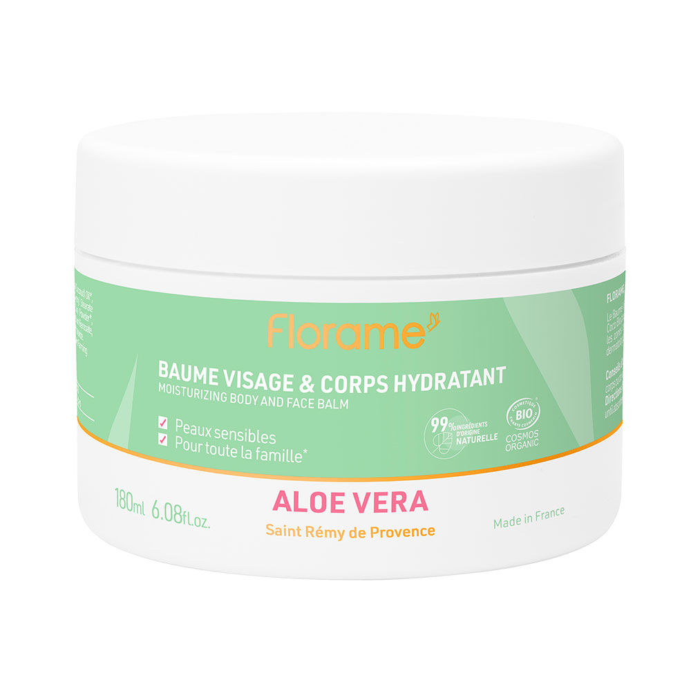 Florame Aloe Vera Balsamo idratante per viso e corpo 180 ml