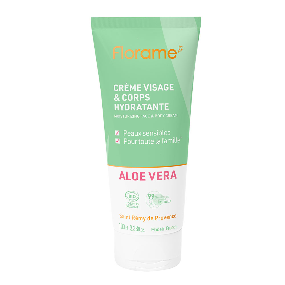 Florame Aloe Vera Crema idratante per viso e corpo 100 ml