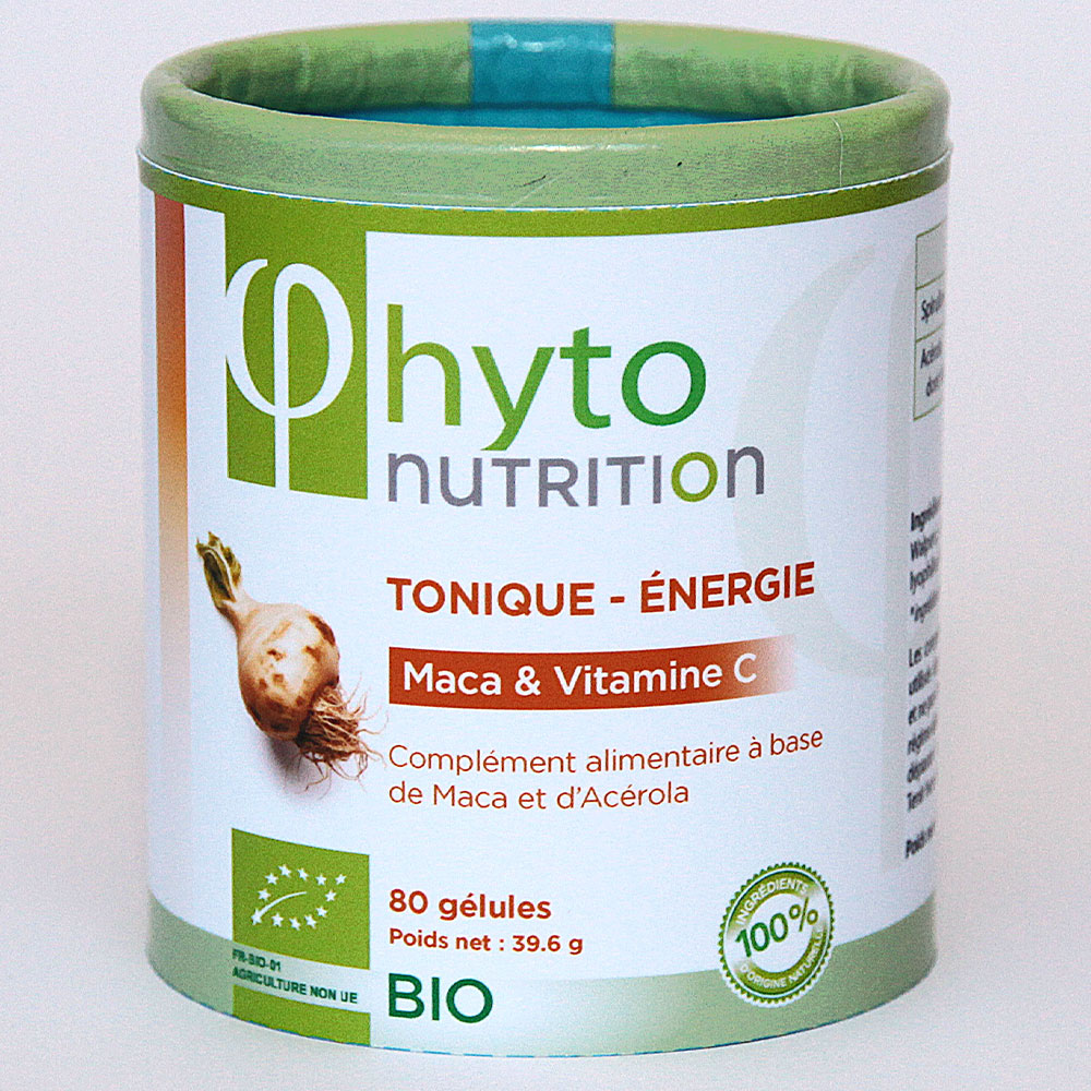 Flamant Vert Phytonutrition Tonico dell'Energia Bio 80 capsule