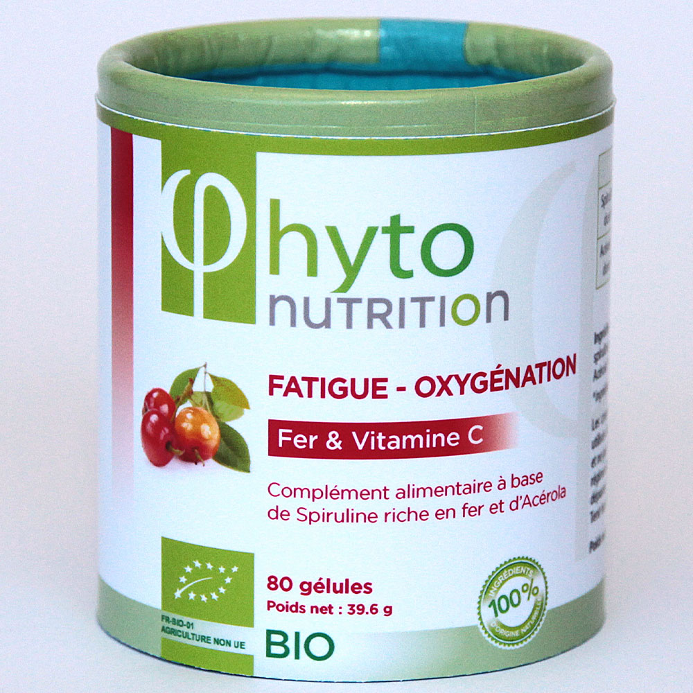 Flamant Vert Phytonutrition Fatica Ossigeno Bio 80 capsule