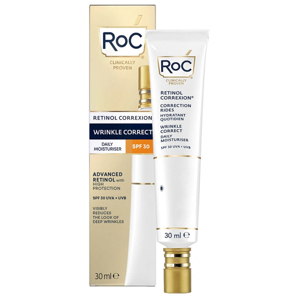 Roc Wrinkle Correct Idratante quotidiano SPF30 30ml