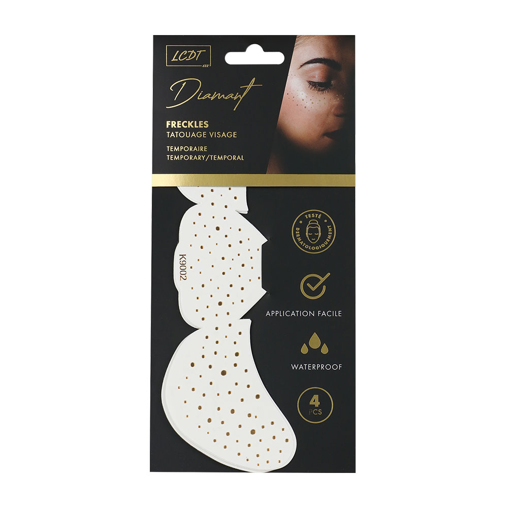 Le Comptoir Des Tendances FRECKLES - 4 tatuaggi temporanei Viso x4
