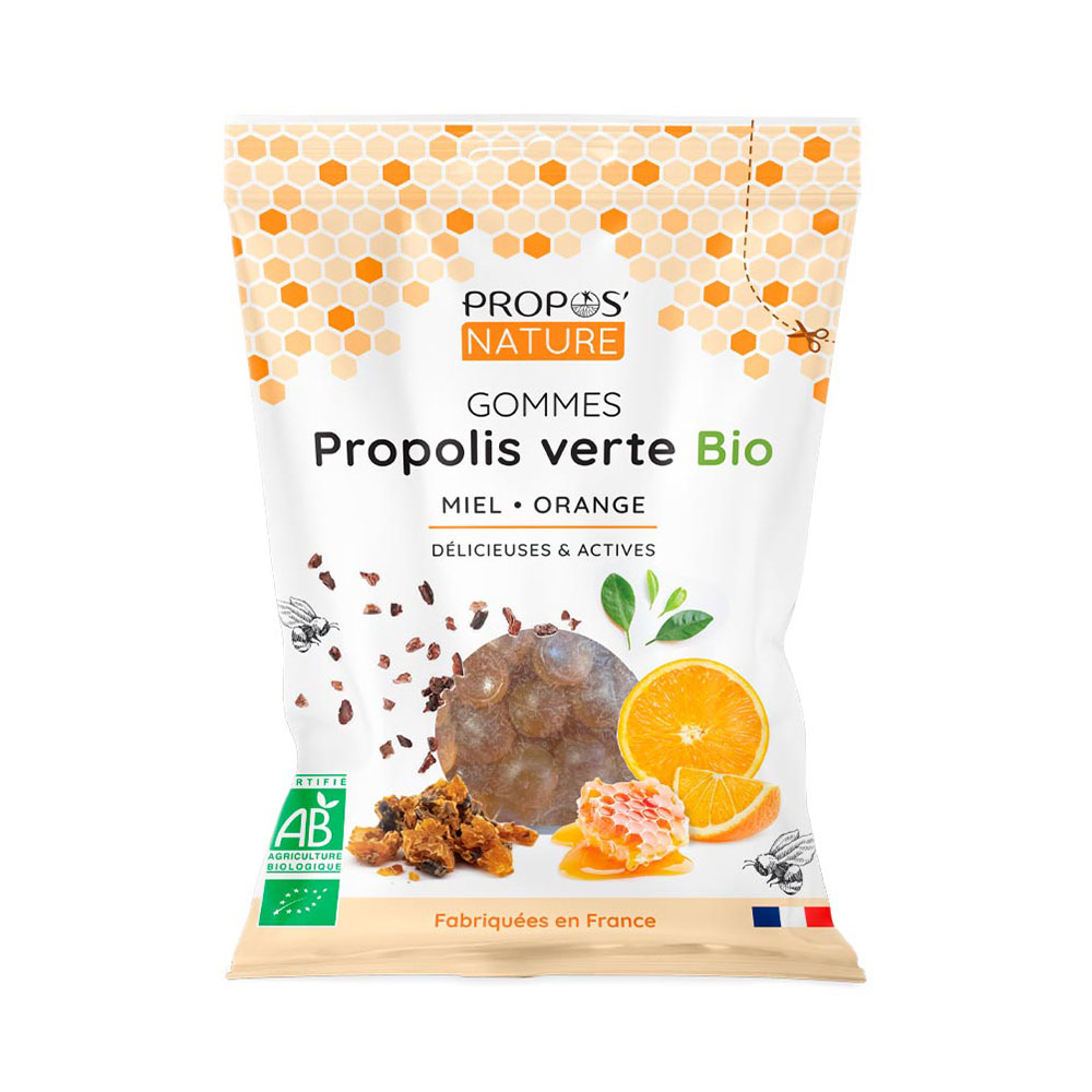 Propos'Nature Miele d'arancio Propolis Gummies Biologico 45g
