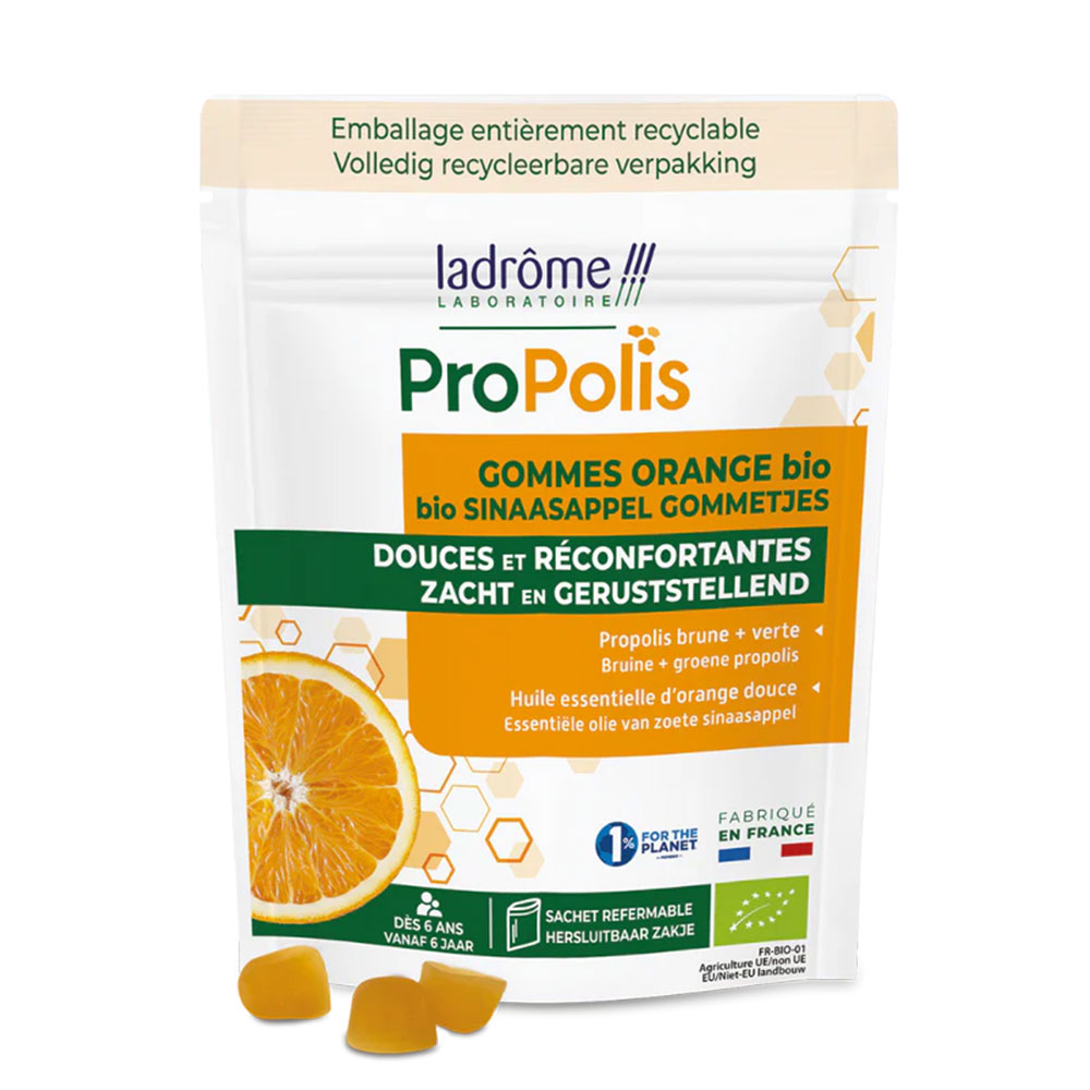 Ladrôme Propolis Caramelle gommose arancia 45 g