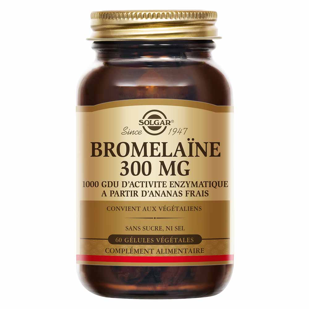 Solgar Bromelina per il sistema digestivo 60 capsule