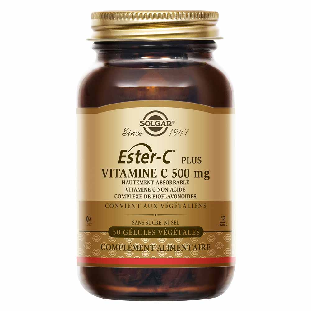 Solgar Ester-C® Plus 500 mg vitamina C difese immunitarie 50 capsule vegetali