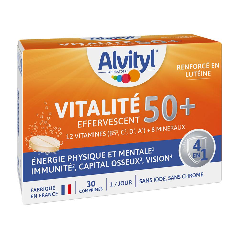 Alvityl Vitality 50+ 30 compresse effervescenti