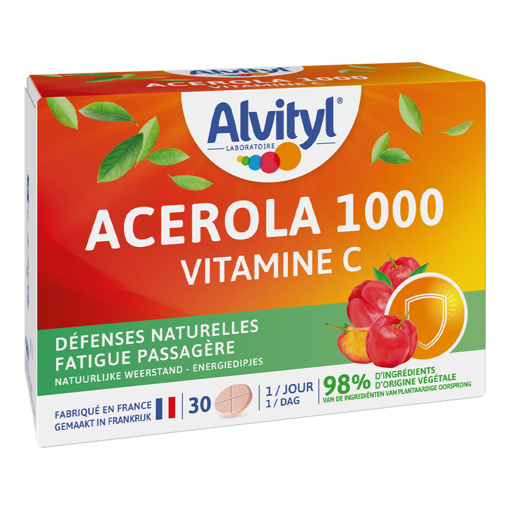 Alvityl Acerola 1000 vitamina C per le difese immunitarie 30 compresse N.A