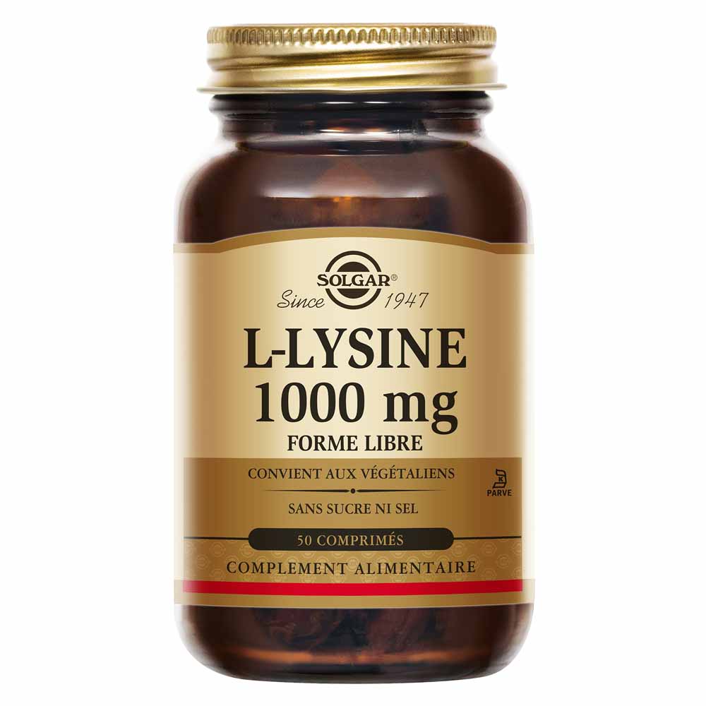 Solgar L-lisina per le difese immunitarie 50 compresse