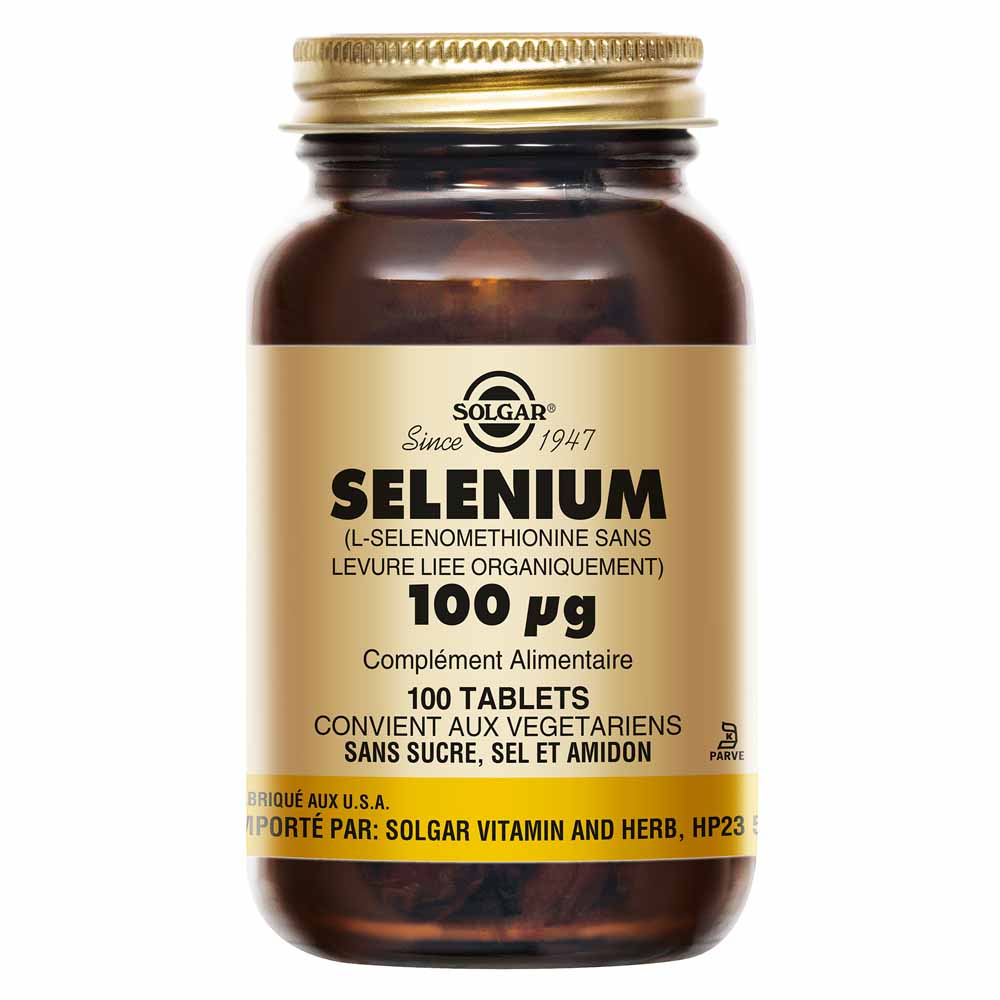 Solgar Selenio antiossidante per bellezza e stress ossidativo 100 compresse