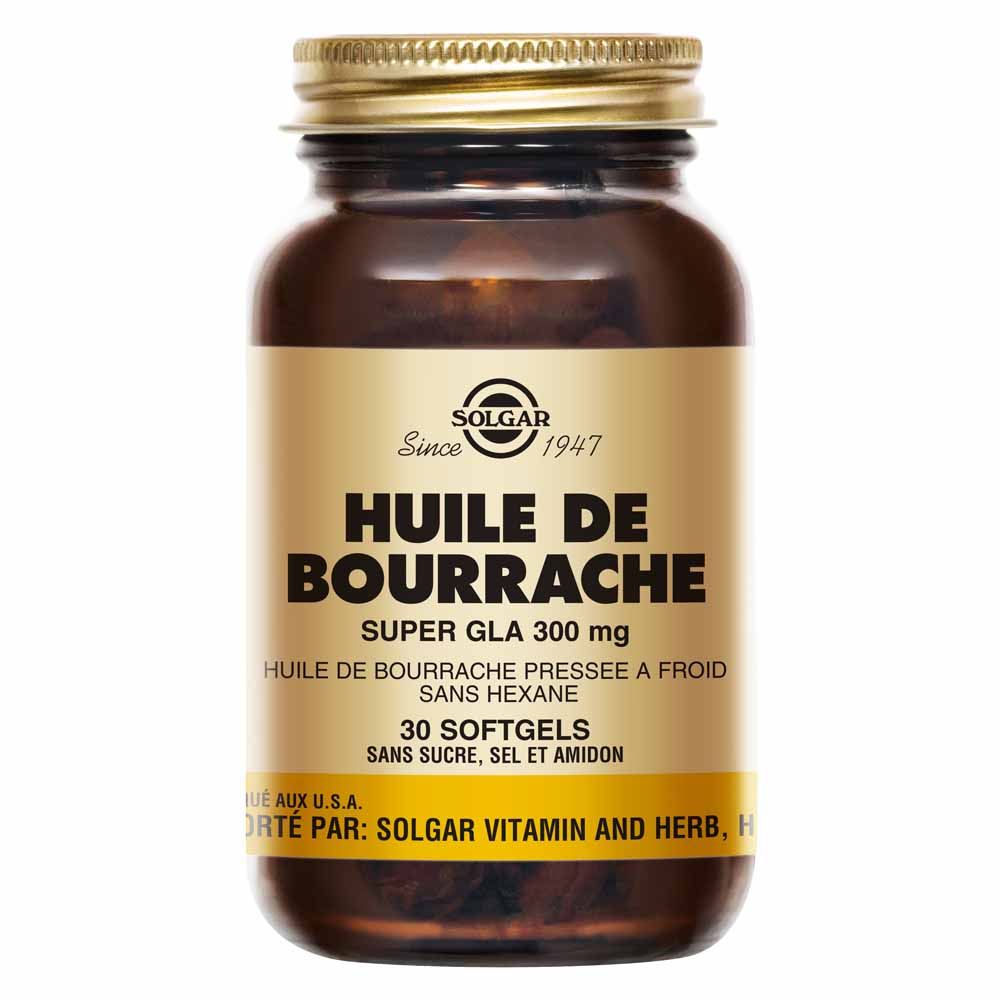 Solgar Olio di borragine 1300 mg per pelle capelli e unghie 30 capsule