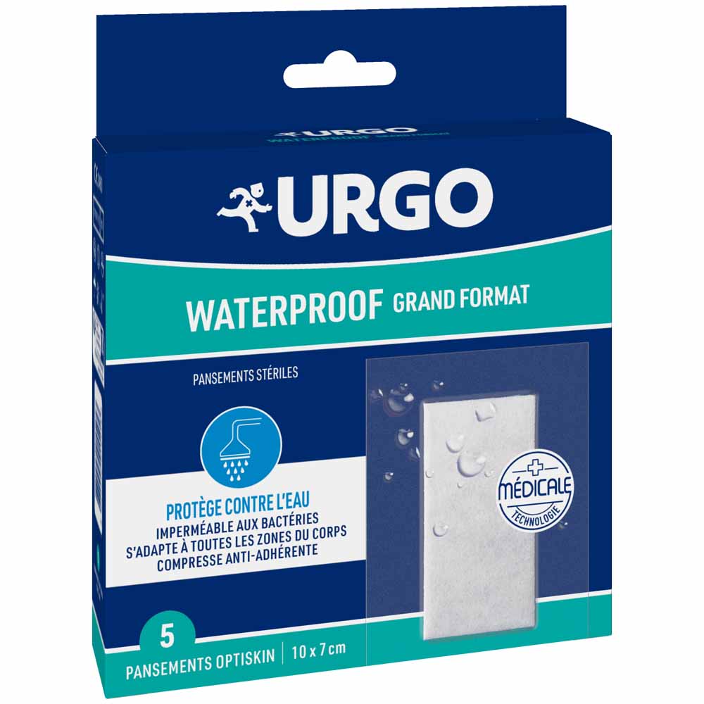 Urgo Optiskin Medicazioni impermeabili grandi x5