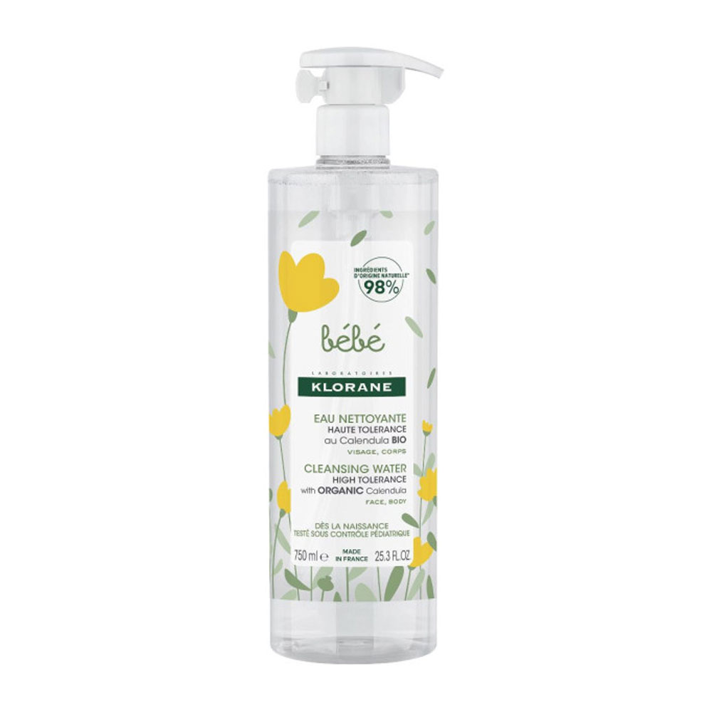 Klorane Neonato Acqua Detergente Senza Risciacquo 750ml