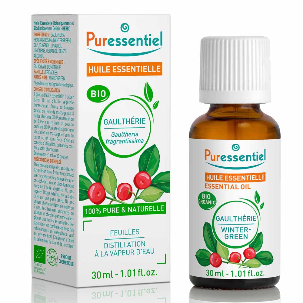 Puressentiel Oli essenziali Gaultheria bio 30 ml