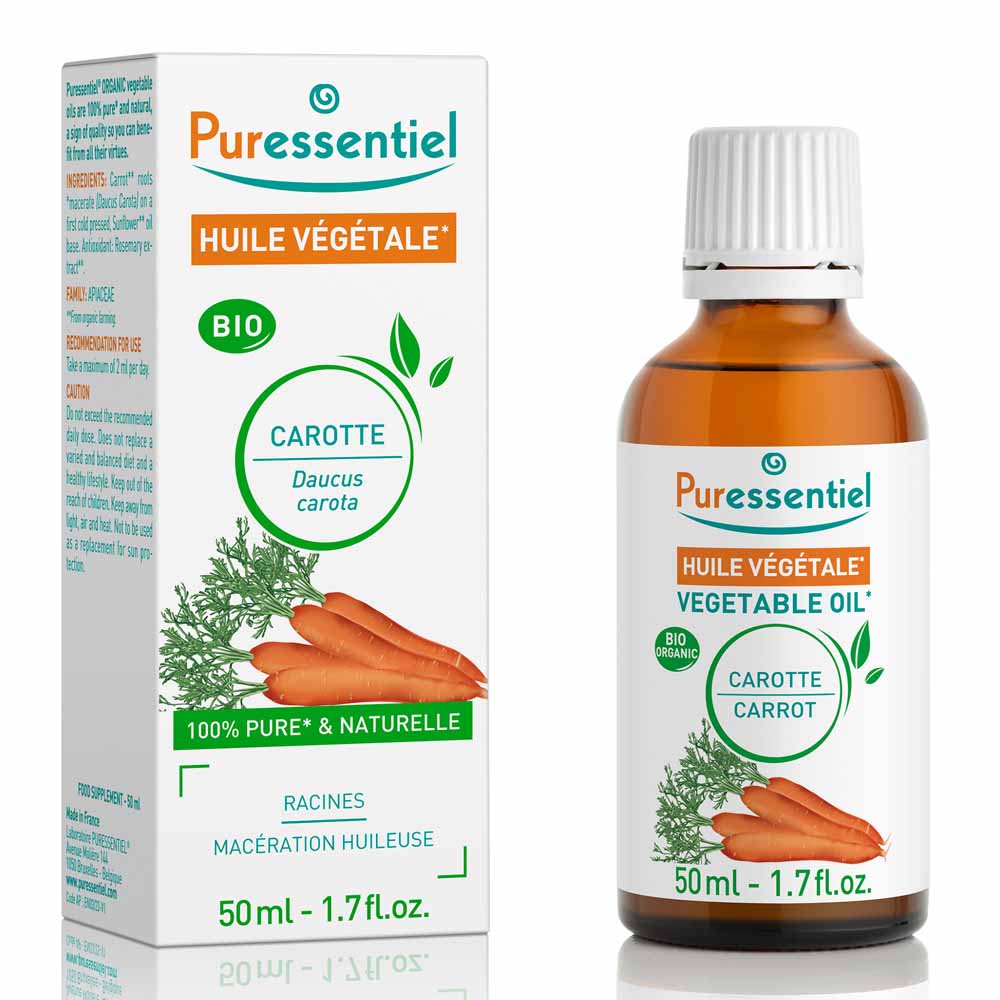 Puressentiel Oli vegetali Carota Bio 50ml