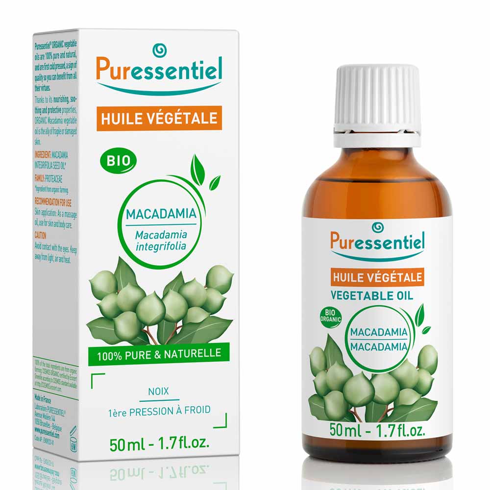 Puressentiel Oli vegetali Macadamia biologica 50ml