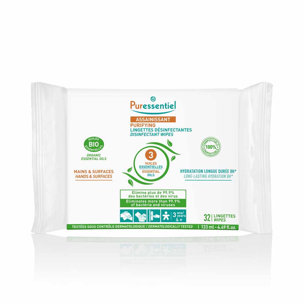 Puressentiel Salviette disinfettanti biologiche x32