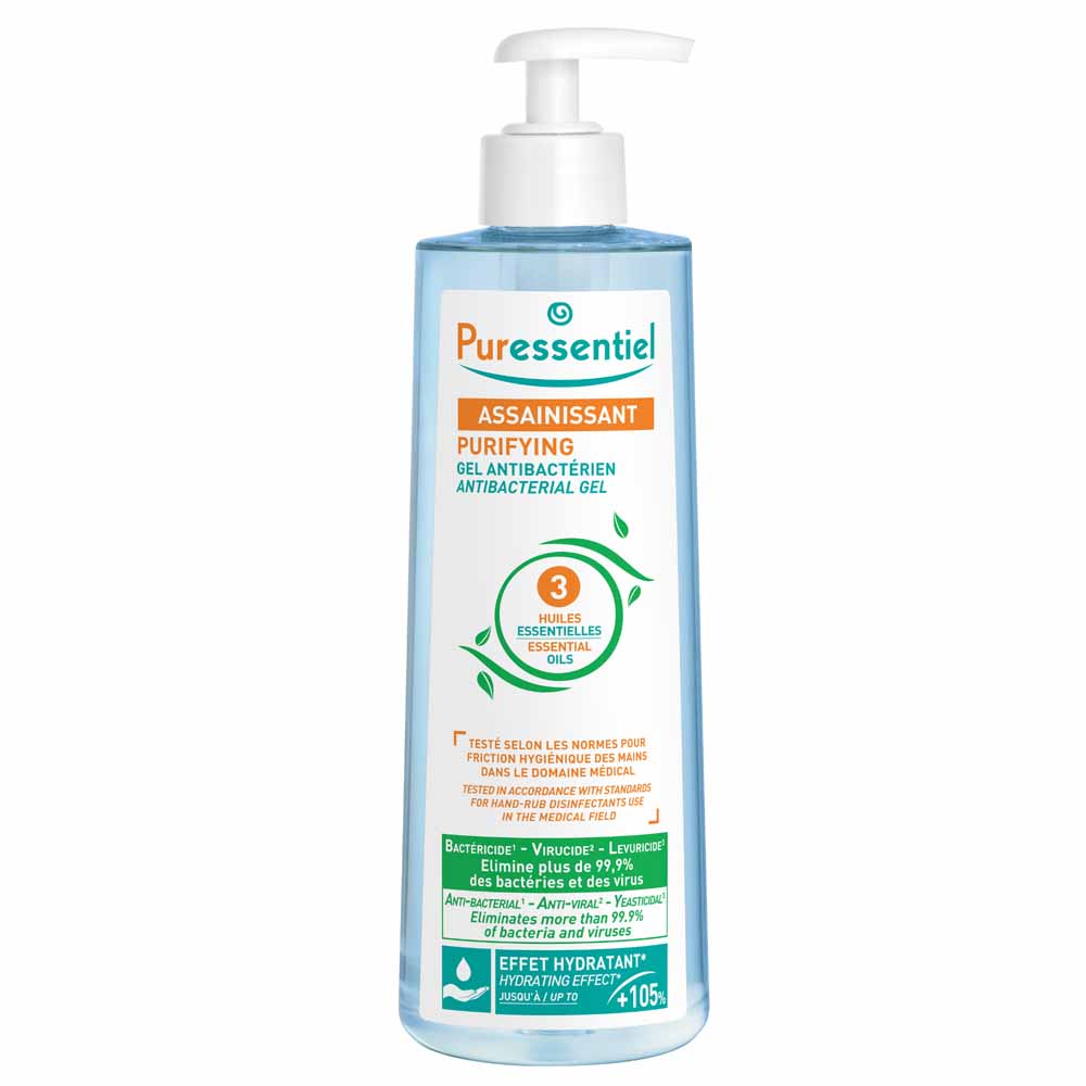 Puressentiel Purificante Gel antibatterico con 3 oli essenziali 500ml