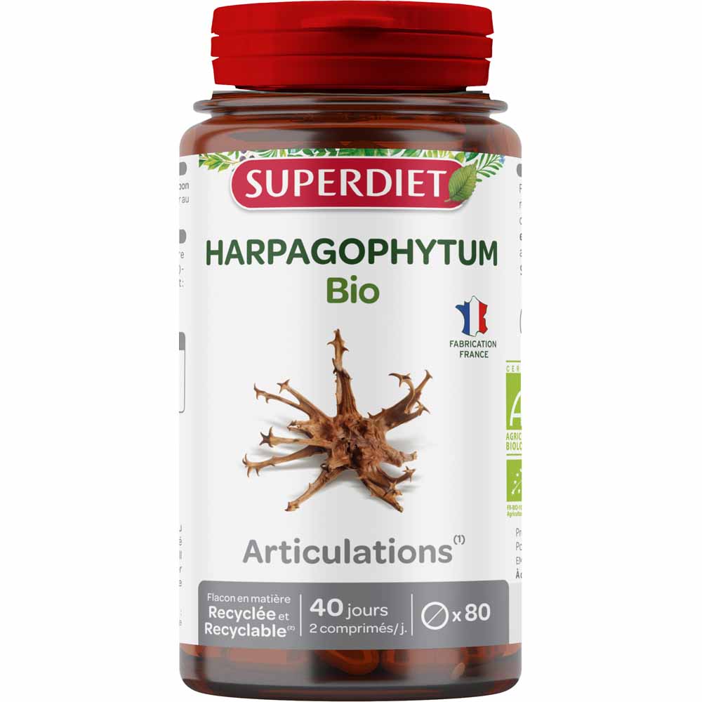 Superdiet Harpagophytum bio per articolazioni 80 compresse