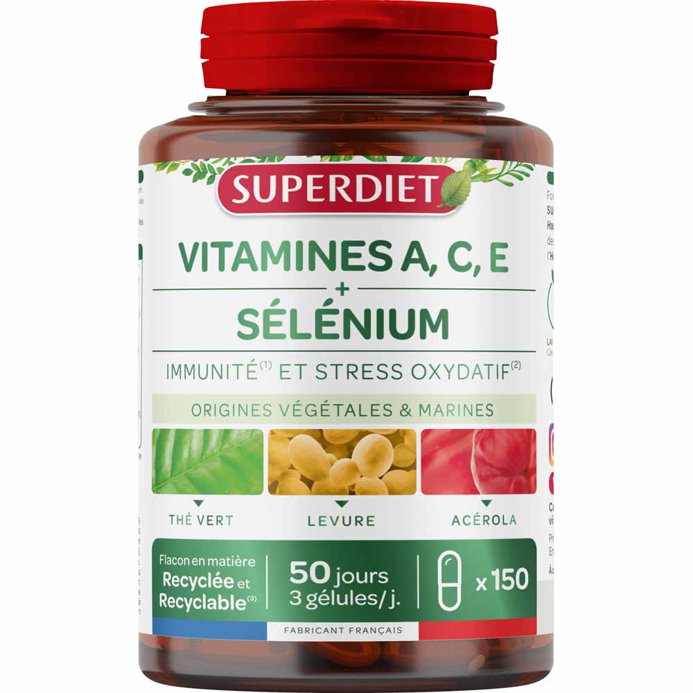 Superdiet Vitamine A, C, E e selenio