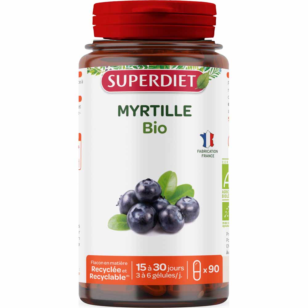Superdiet Mirtillo Biologico 90 Gelule