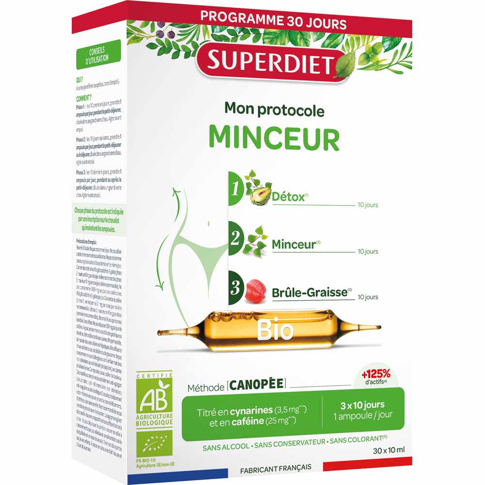 Superdiet Il mio protocollo dimagrante bio 30 fiale