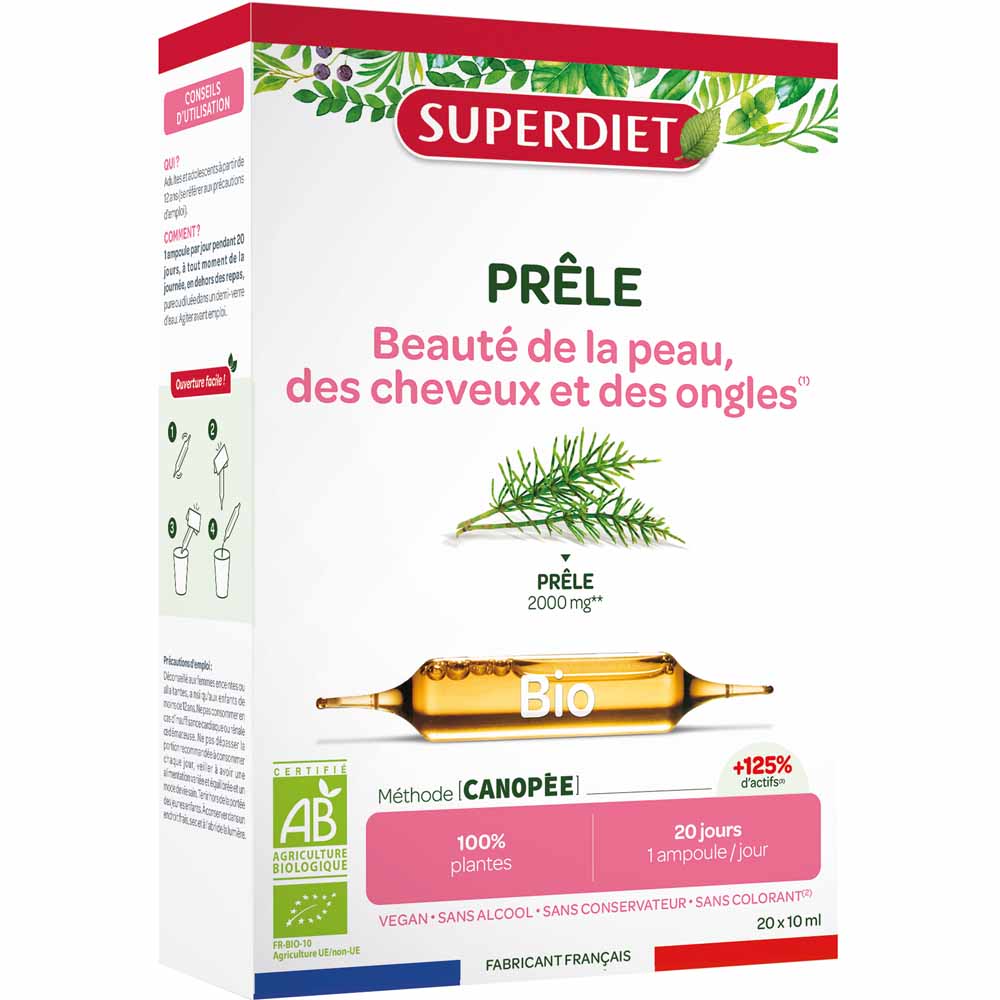 Superdiet Prele Remineralizzazione Organica 20 Fiale