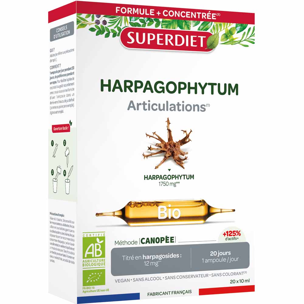 Superdiet Arpagofito Articolazioni Organiche 20 Fiale