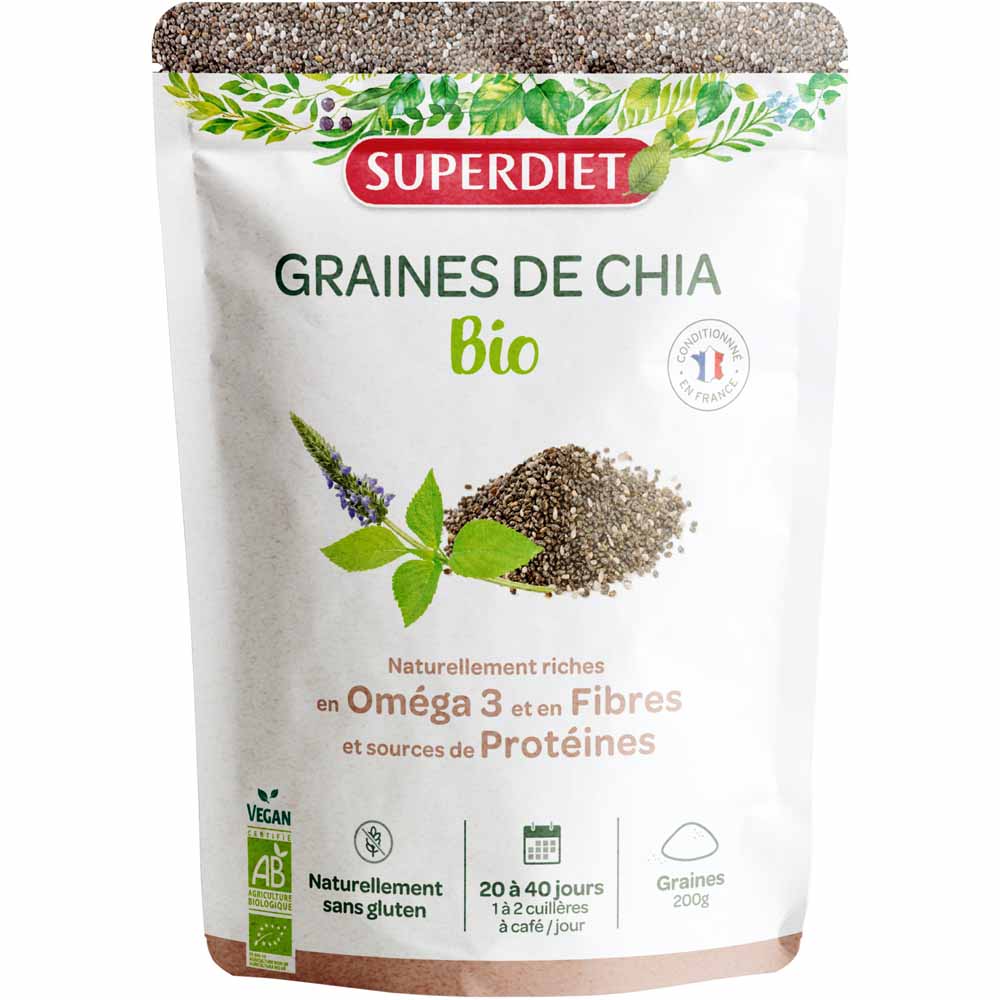Superdiet Semi di chia biologici 200g