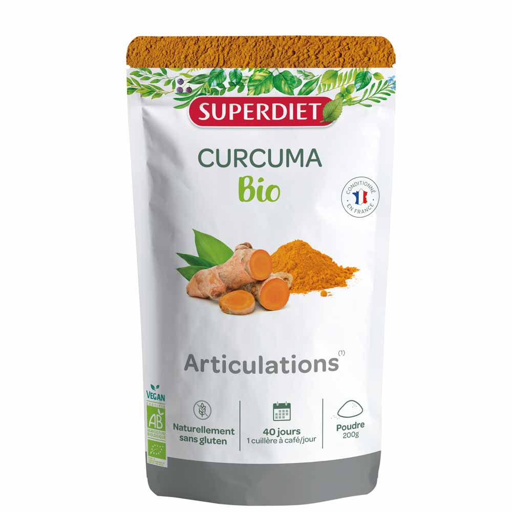 Superdiet Curcuma biologica 200g