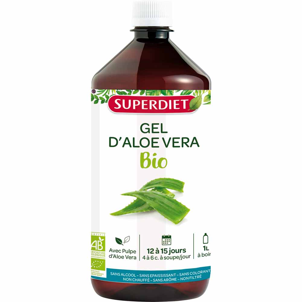 Superdiet Gel Aloe Vera Bio 1l